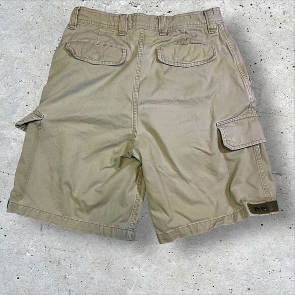 Polo Jeans Co Ralph Lauren Shorts Men's 30 Khaki Cargo Carpenter Workwear - Picture 4 of 9